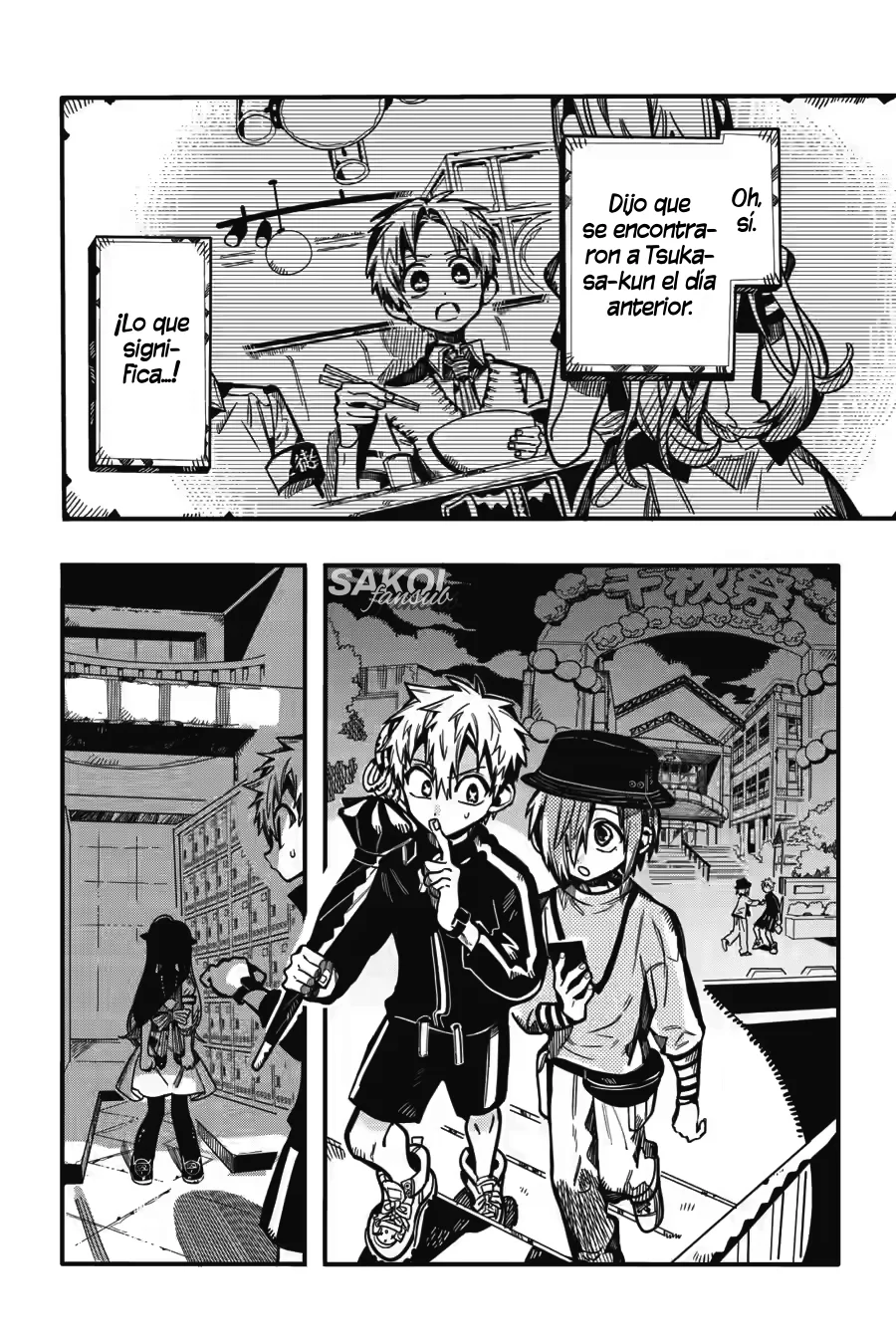 Jibaku Shounen Hanako-kun Capítulo 126 - Página 30