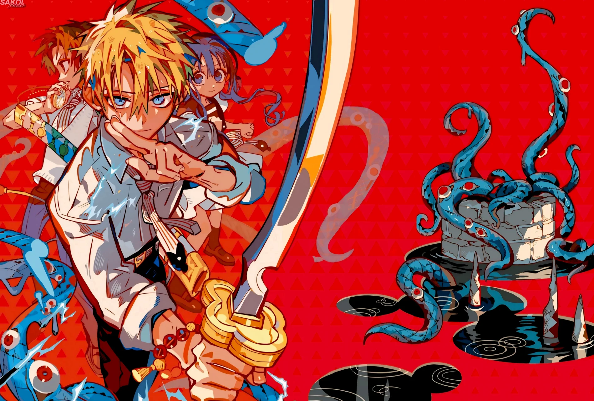 Jibaku Shounen Hanako-kun Capítulo 127.5 - Página 3