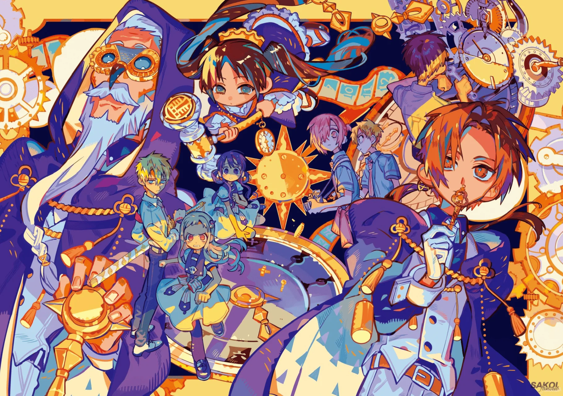 Jibaku Shounen Hanako-kun Capítulo 127.5 - Página 5