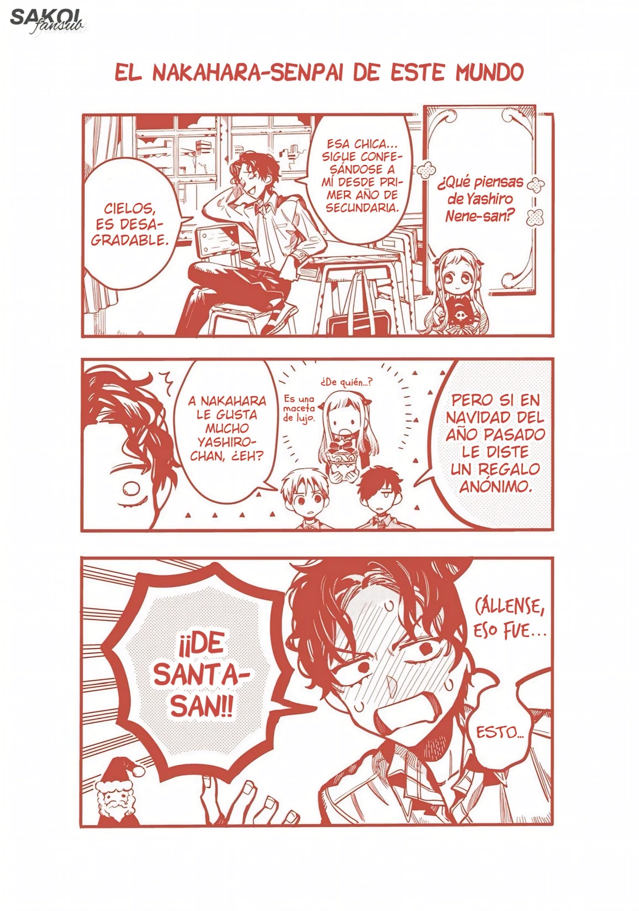 Jibaku Shounen Hanako-kun Capítulo 127.5 - Página 6