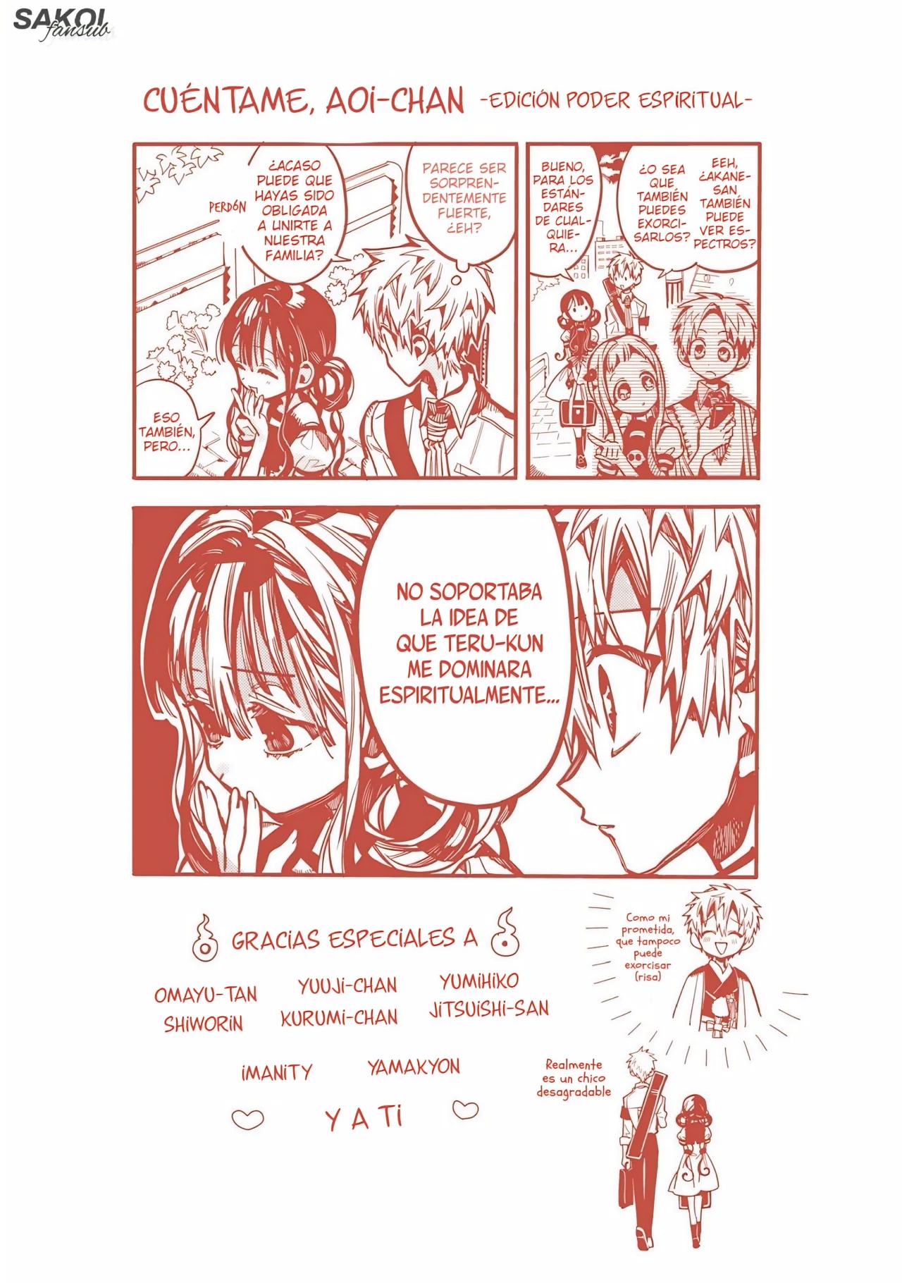 Jibaku Shounen Hanako-kun Capítulo 127.5 - Página 7