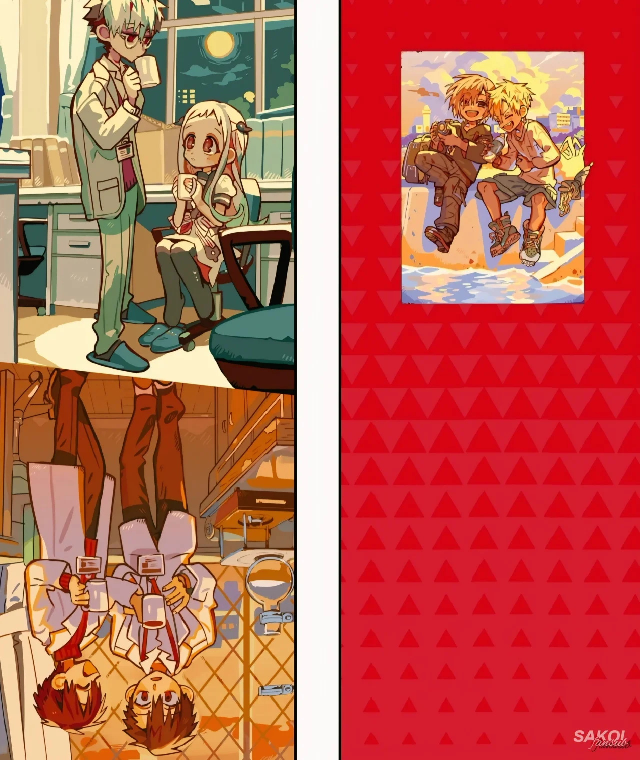 Jibaku Shounen Hanako-kun Capítulo 127.5 - Página 8