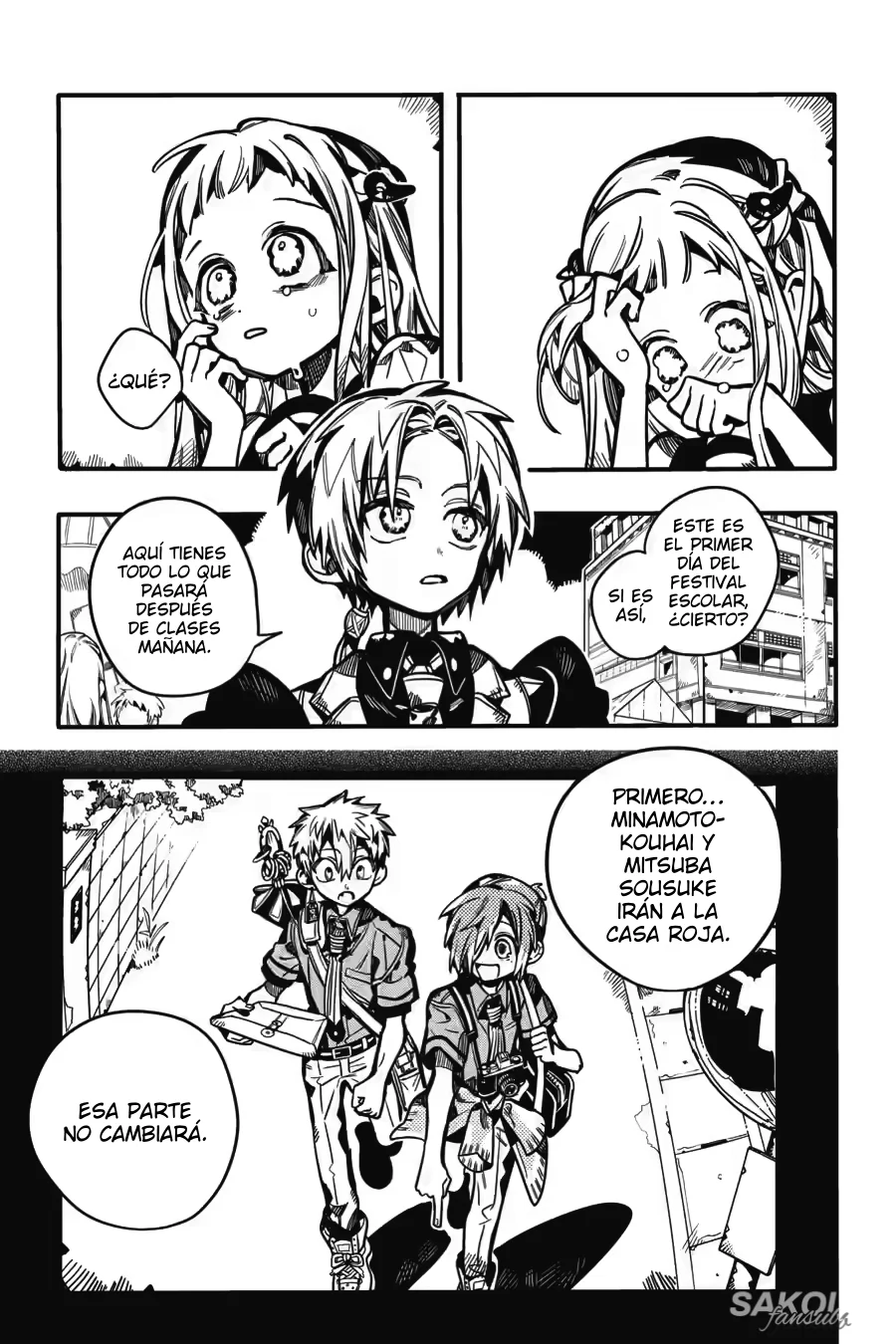 Jibaku Shounen Hanako-kun Capítulo 127 - Página 10