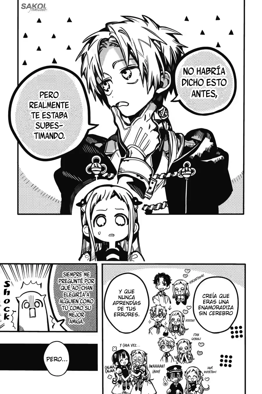 Jibaku Shounen Hanako-kun Capítulo 127 - Página 22