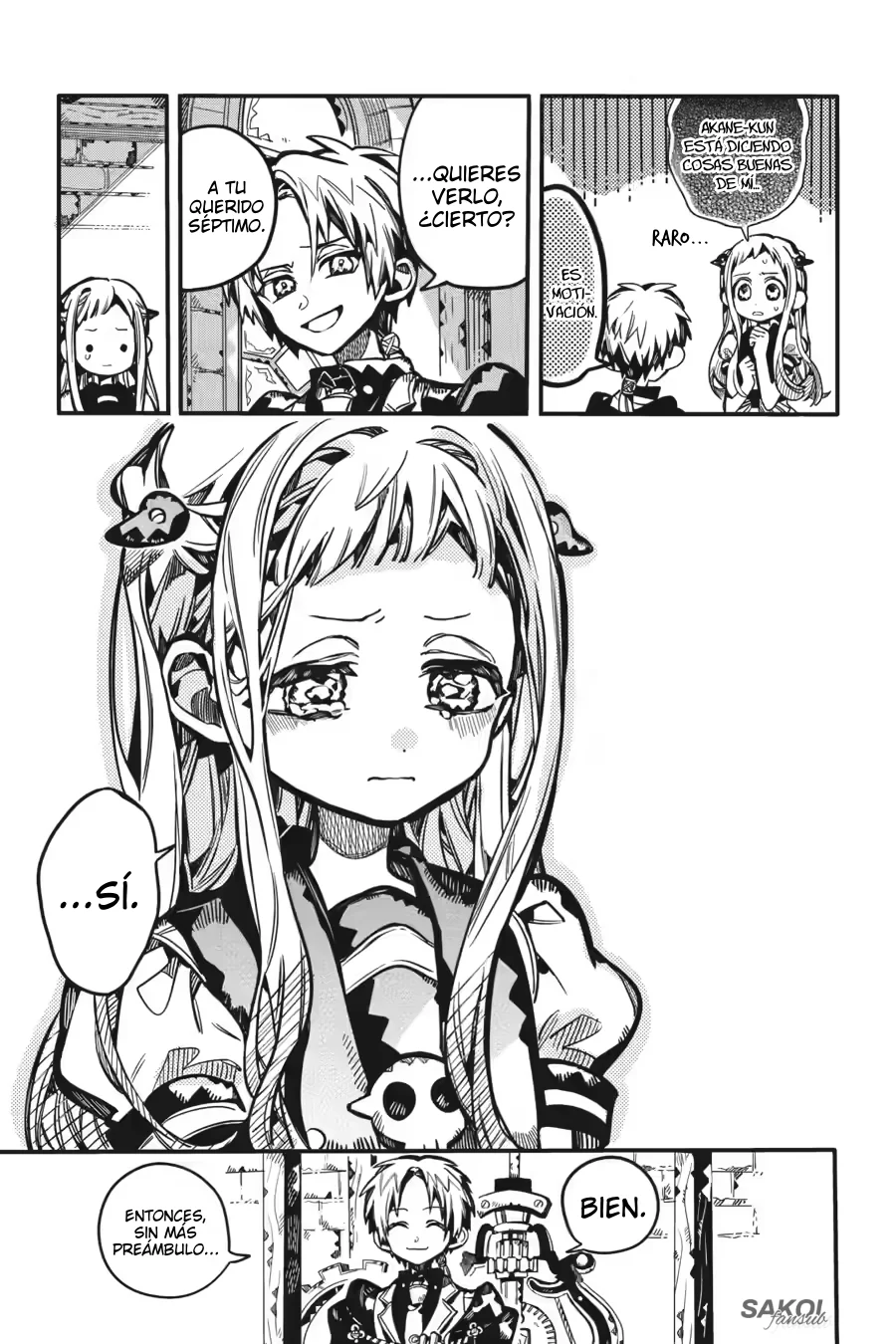 Jibaku Shounen Hanako-kun Capítulo 127 - Página 24