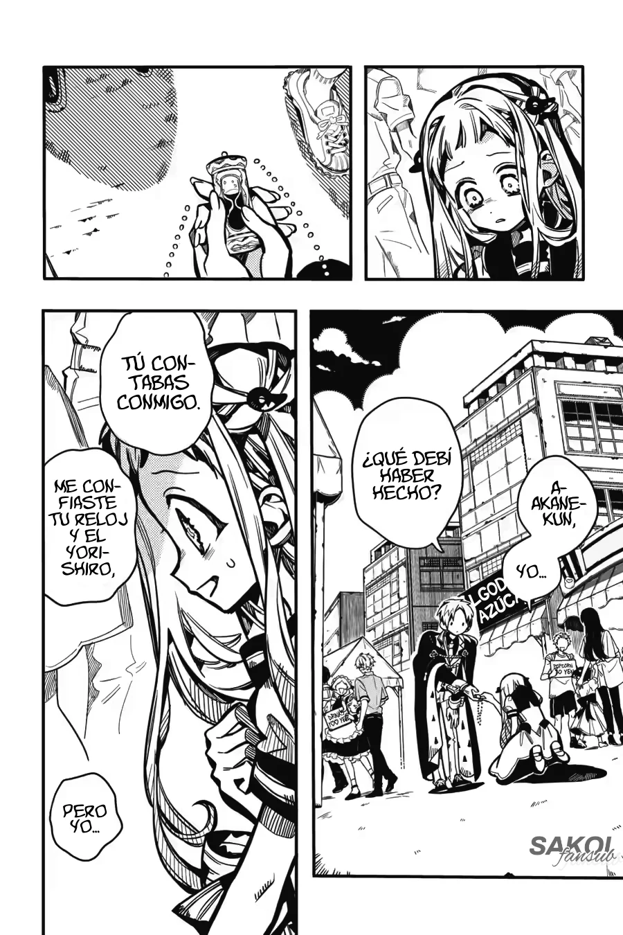 Jibaku Shounen Hanako-kun Capítulo 127 - Página 7