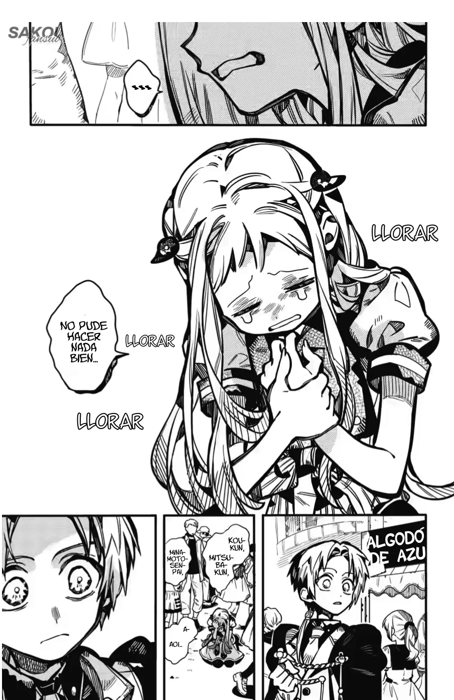 Jibaku Shounen Hanako-kun Capítulo 127 - Página 8