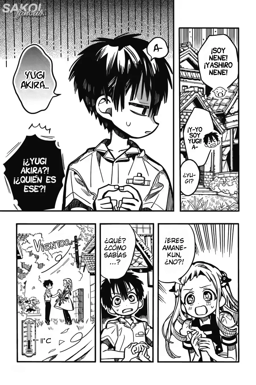 Jibaku Shounen Hanako-kun Capítulo 128 - Página 11