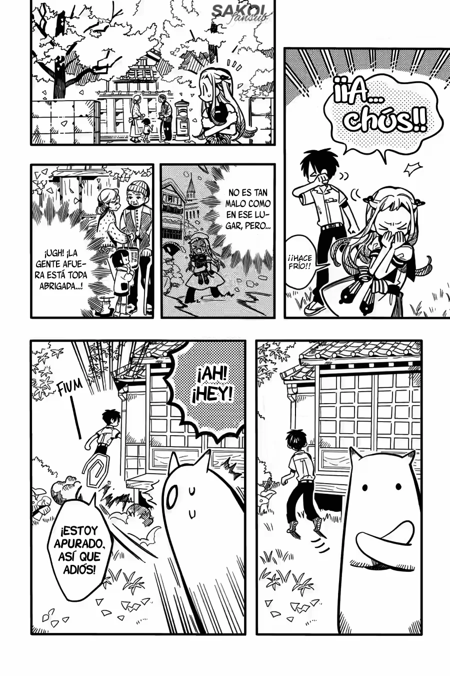 Jibaku Shounen Hanako-kun Capítulo 128 - Página 12