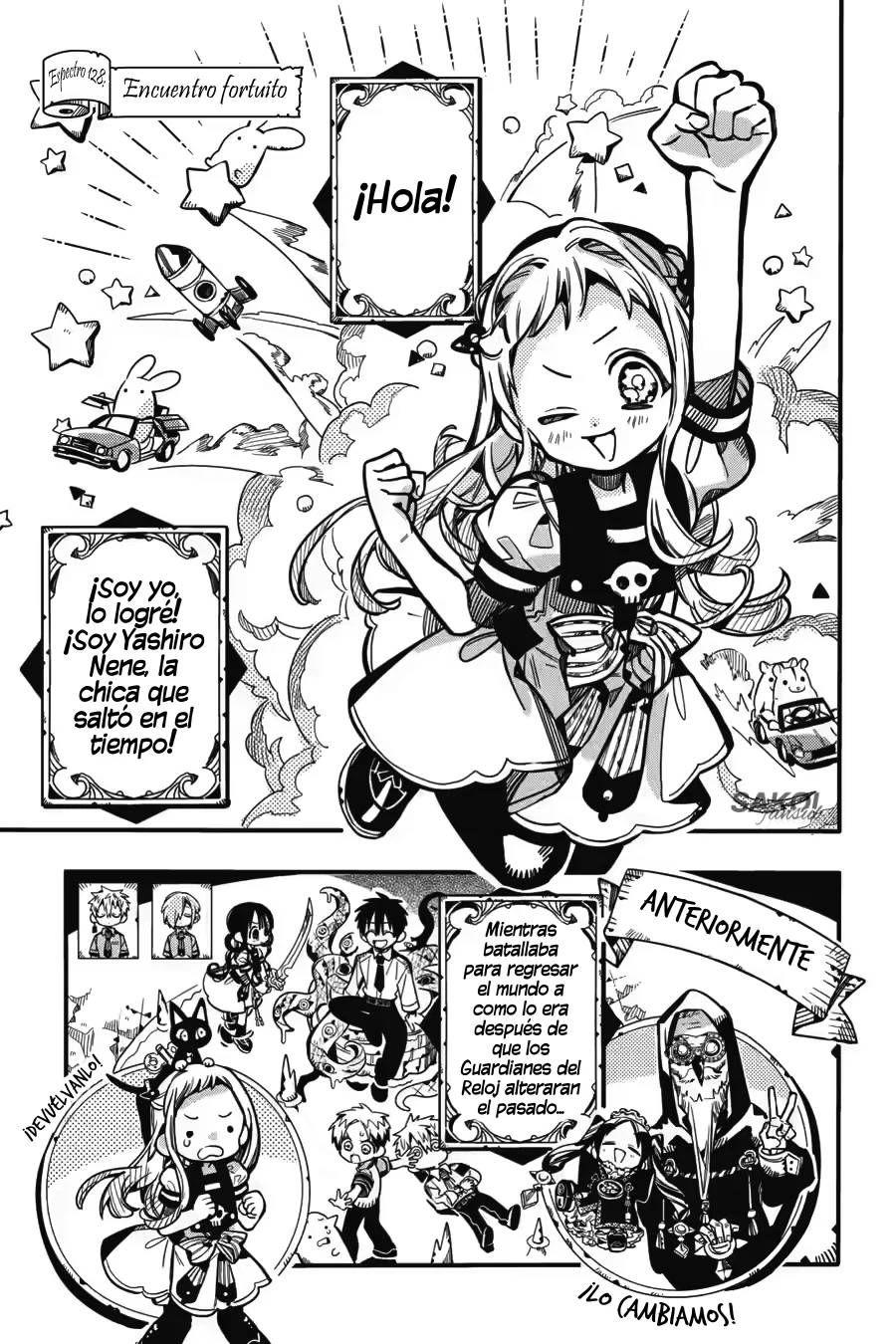 Jibaku Shounen Hanako-kun Capítulo 128 - Página 3