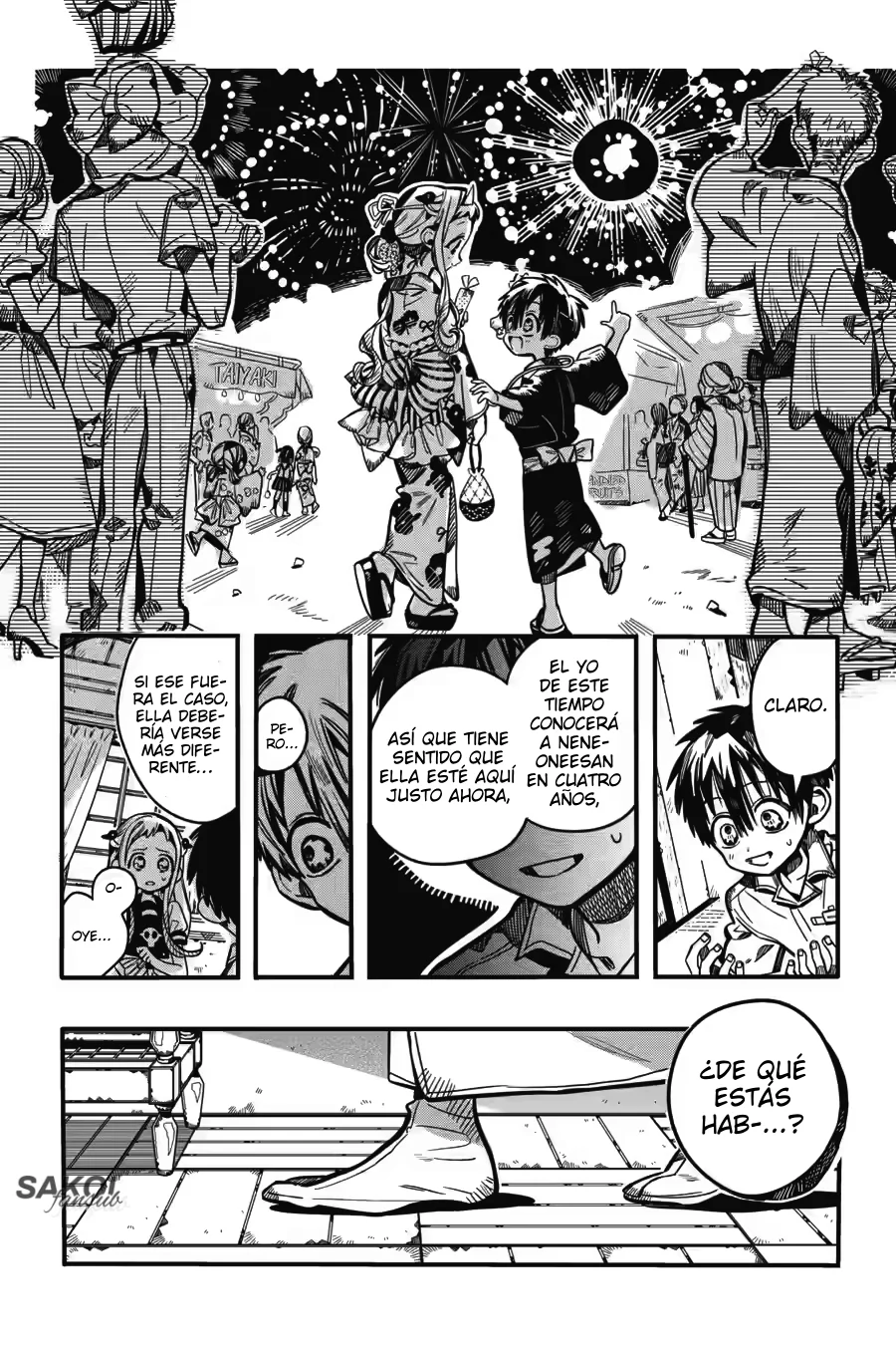 Jibaku Shounen Hanako-kun Capítulo 128 - Página 32