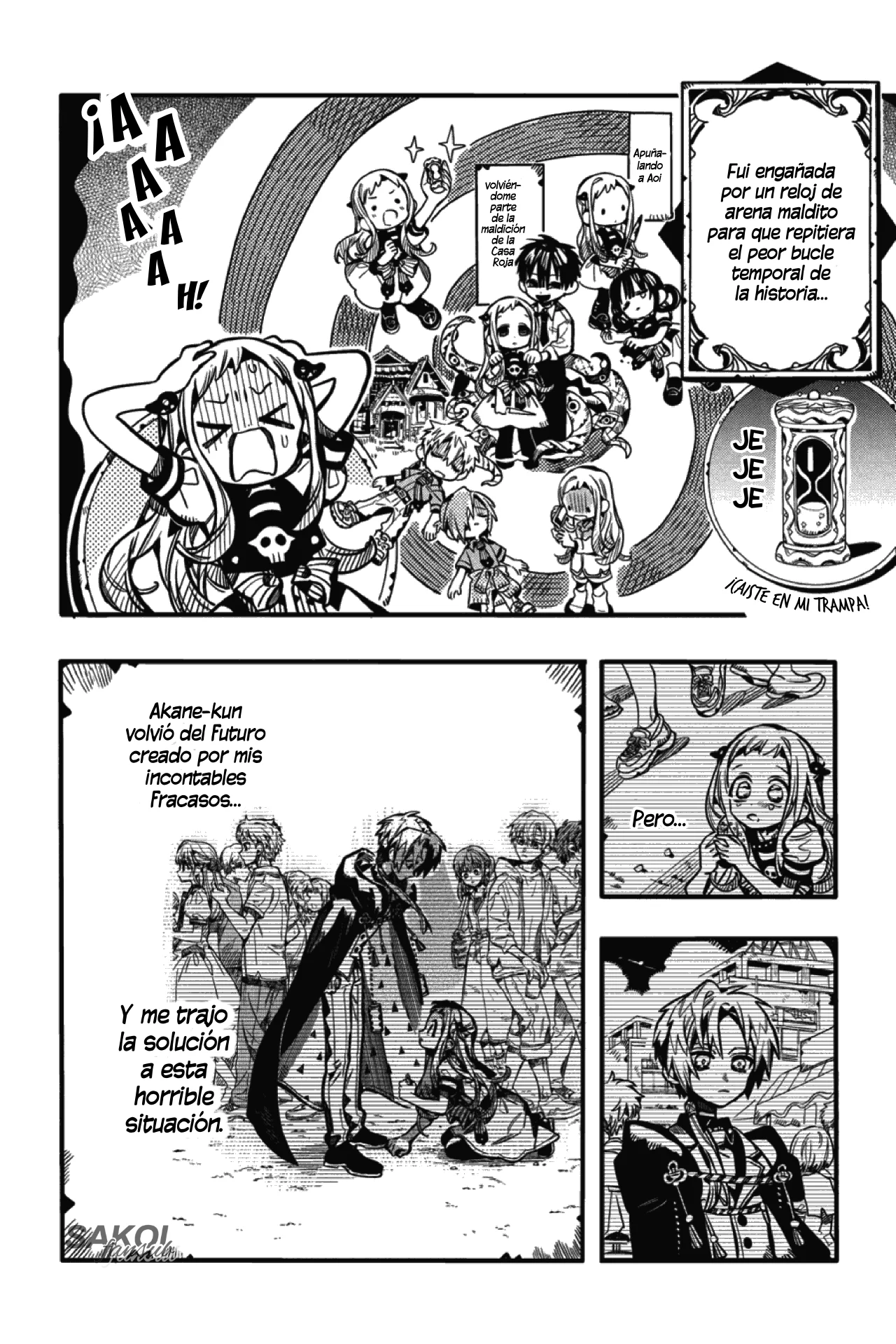 Jibaku Shounen Hanako-kun Capítulo 128 - Página 4