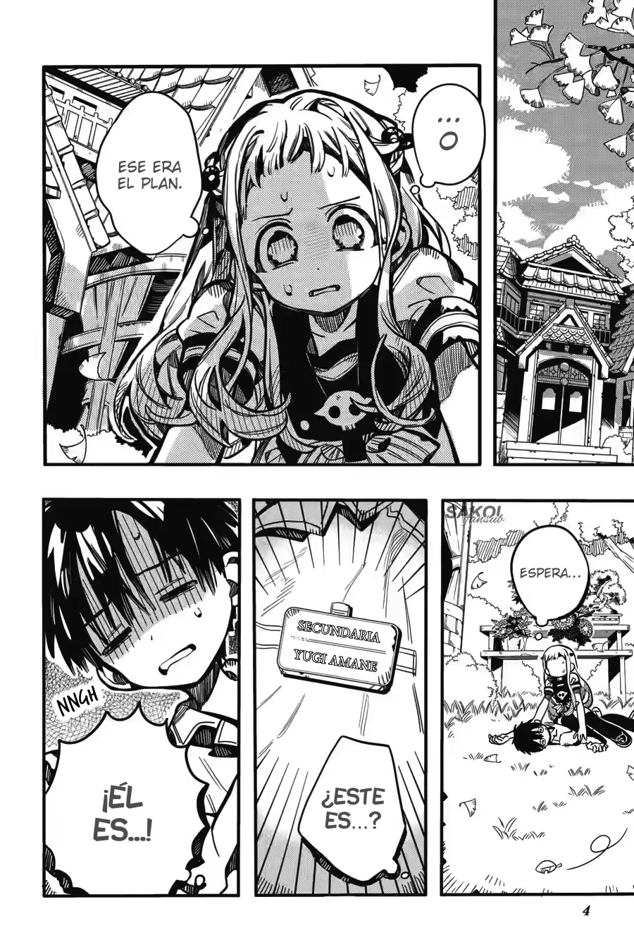 Jibaku Shounen Hanako-kun Capítulo 128 - Página 6