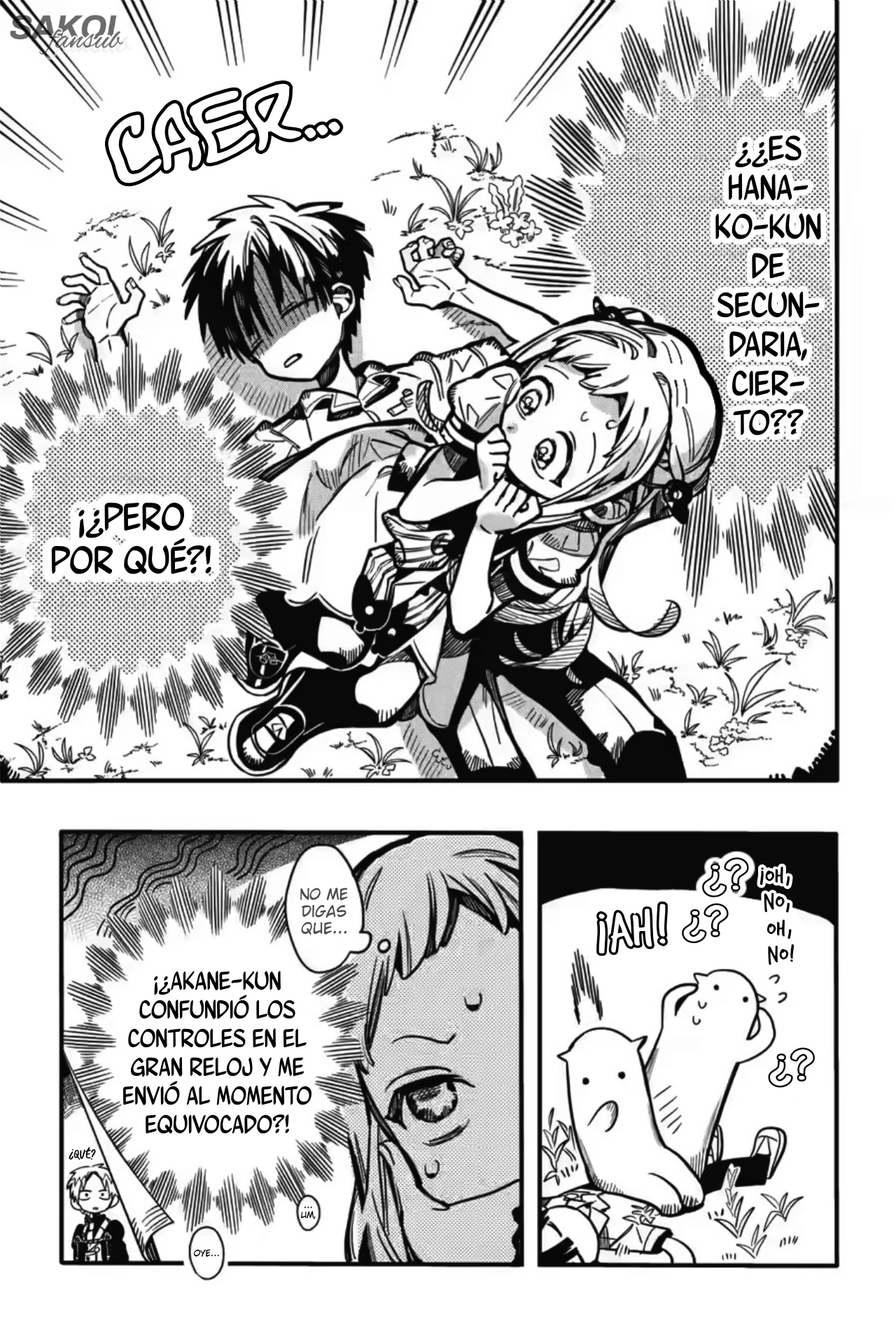 Jibaku Shounen Hanako-kun Capítulo 128 - Página 7