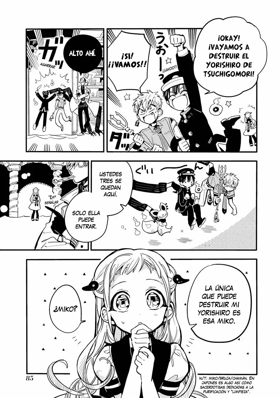 Jibaku Shounen Hanako-kun Capítulo 13 - Página 6