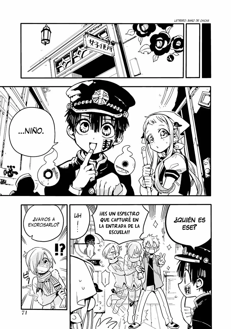 Jibaku Shounen Hanako-kun Capítulo 18 - Página 9