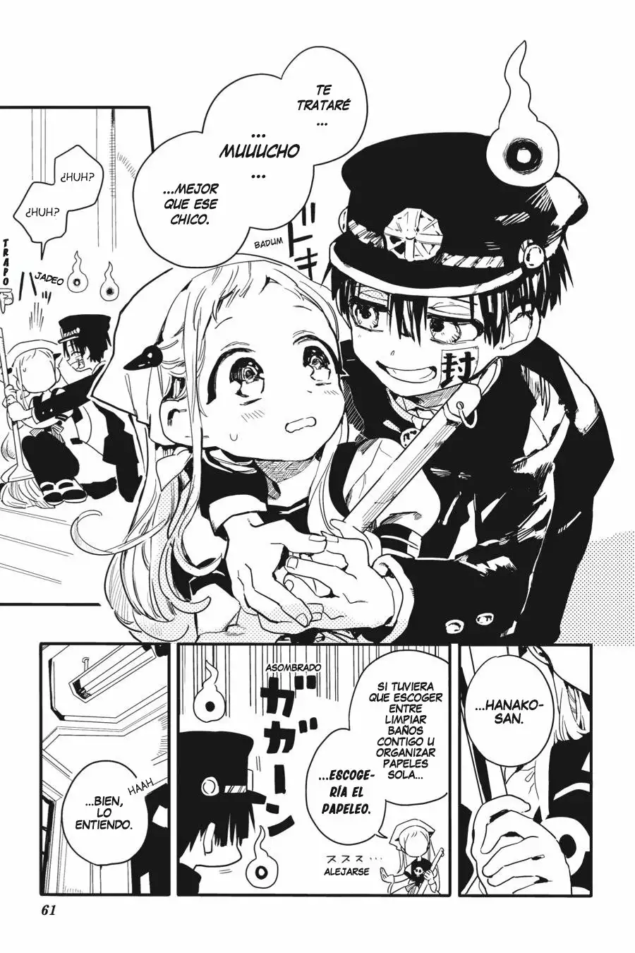 Jibaku Shounen Hanako-kun Capítulo 2 - Página 8