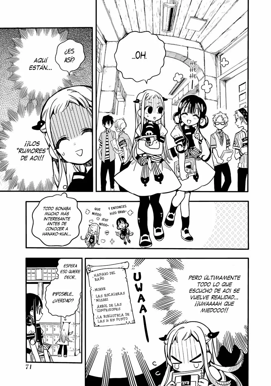 Jibaku Shounen Hanako-kun Capítulo 23 - Página 6