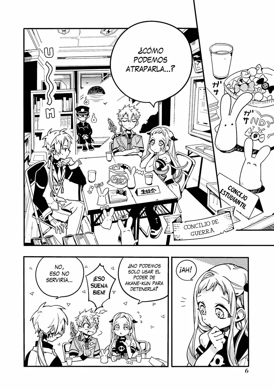 Jibaku Shounen Hanako-kun Capítulo 26 - Página 10