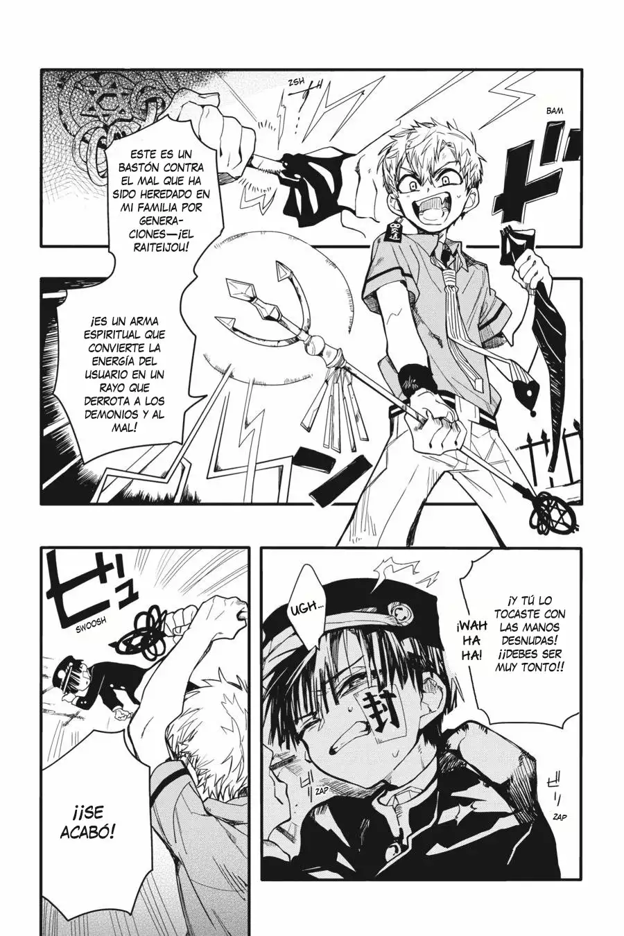 Jibaku Shounen Hanako-kun Capítulo 3 - Página 10