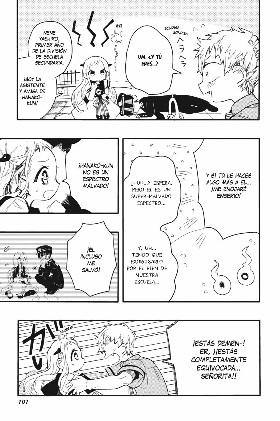 Jibaku Shounen Hanako-kun Capítulo 3 - Página 12