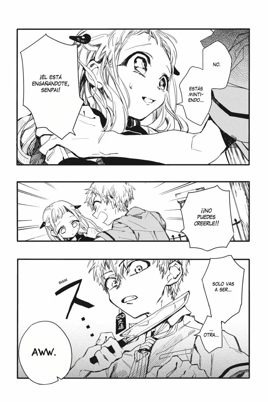 Jibaku Shounen Hanako-kun Capítulo 3 - Página 14