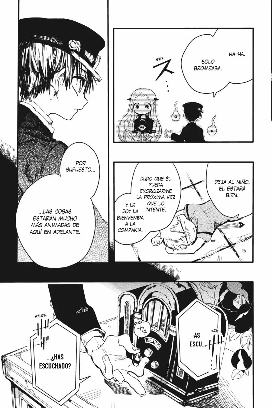 Jibaku Shounen Hanako-kun Capítulo 3 - Página 29