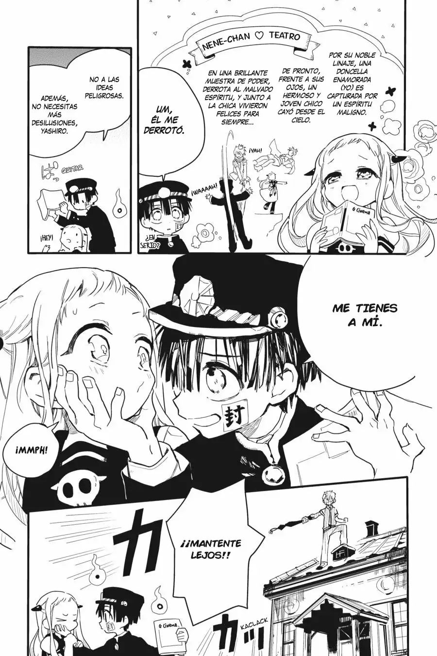 Jibaku Shounen Hanako-kun Capítulo 3 - Página 4