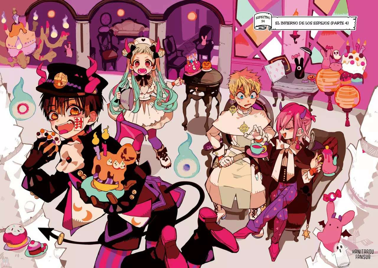 Jibaku Shounen Hanako-kun Capítulo 34 - Página 5