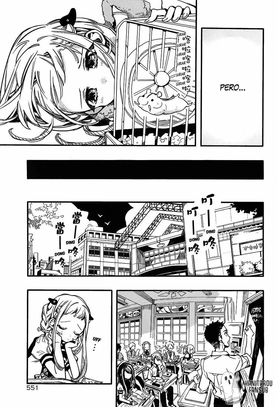 Jibaku Shounen Hanako-kun Capítulo 36 - Página 12