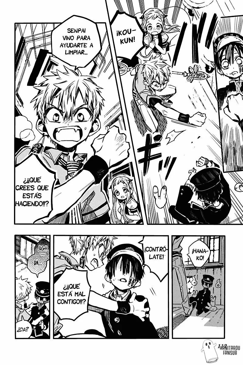 Jibaku Shounen Hanako-kun Capítulo 39 - Página 11