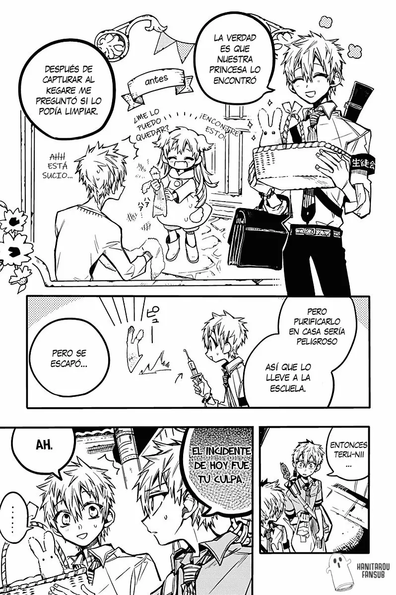 Jibaku Shounen Hanako-kun Capítulo 39 - Página 36