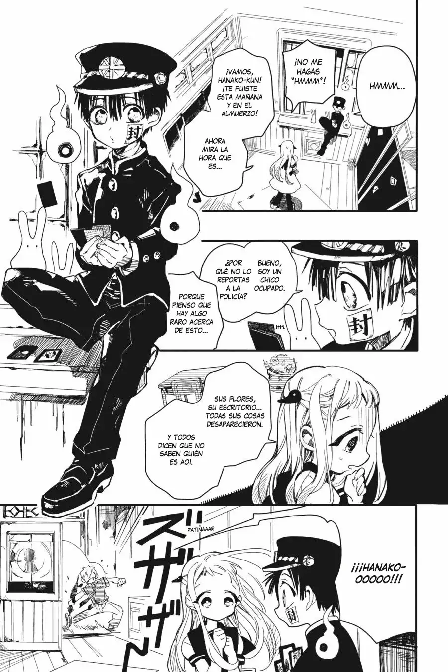 Jibaku Shounen Hanako-kun Capítulo 4 - Página 16