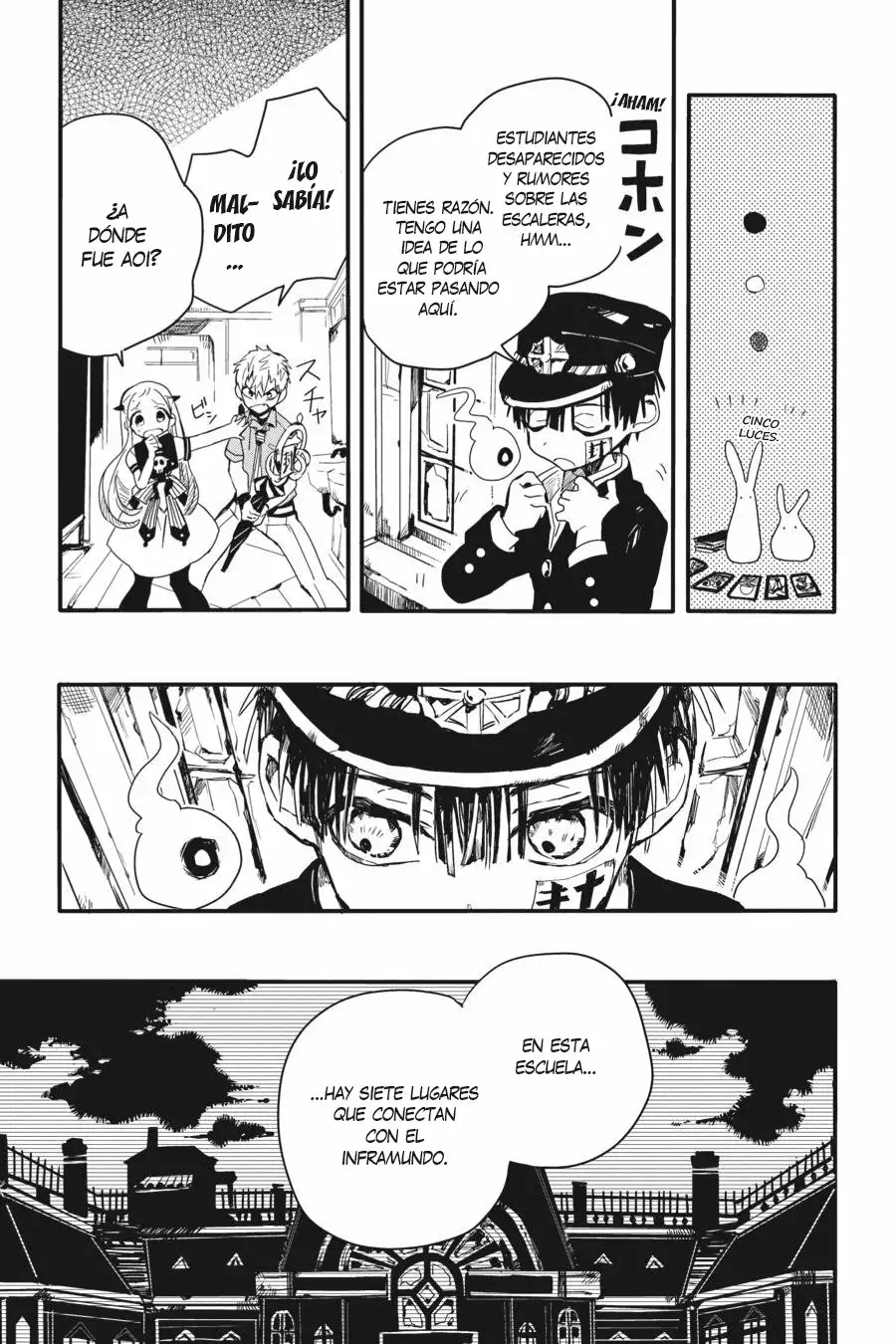 Jibaku Shounen Hanako-kun Capítulo 4 - Página 18