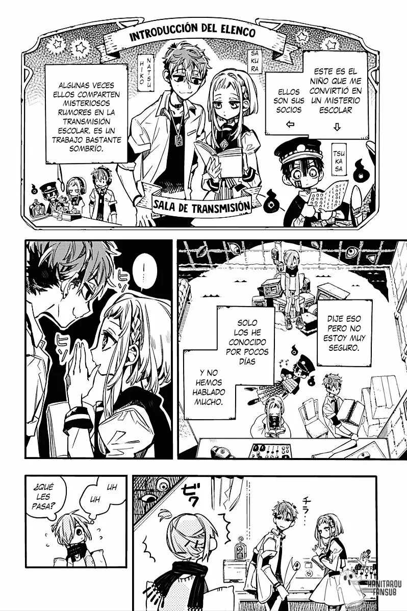 Jibaku Shounen Hanako-kun Capítulo 40 - Página 11