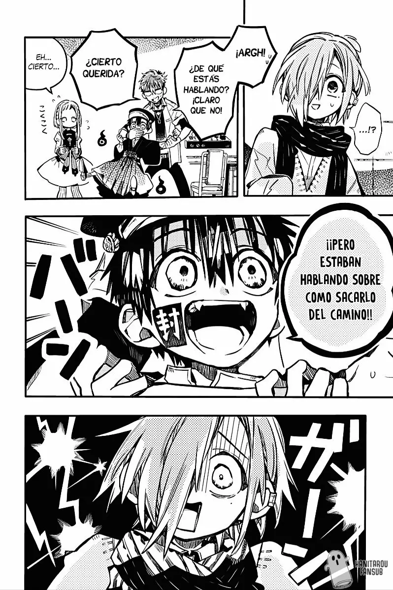 Jibaku Shounen Hanako-kun Capítulo 40 - Página 13