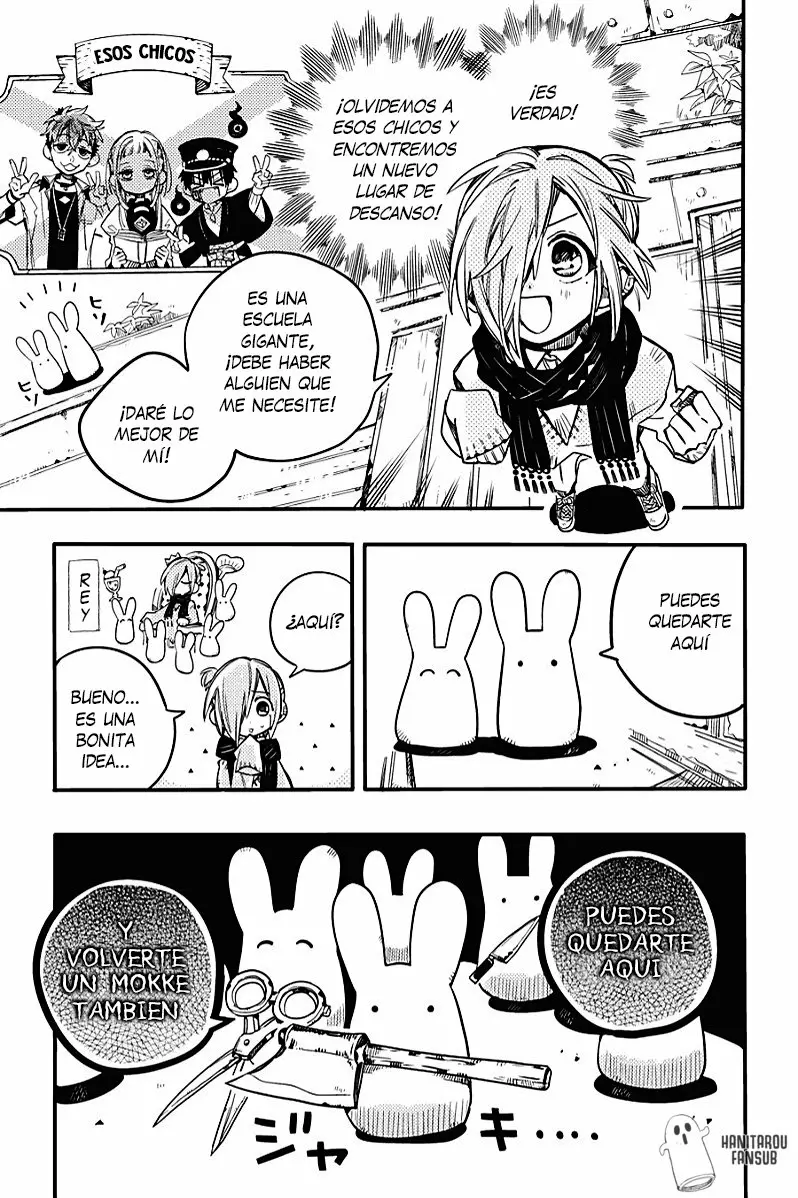 Jibaku Shounen Hanako-kun Capítulo 40 - Página 16