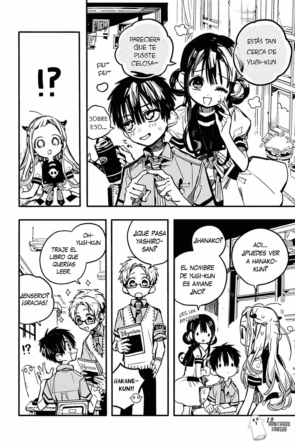 Jibaku Shounen Hanako-kun Capítulo 41 - Página 13