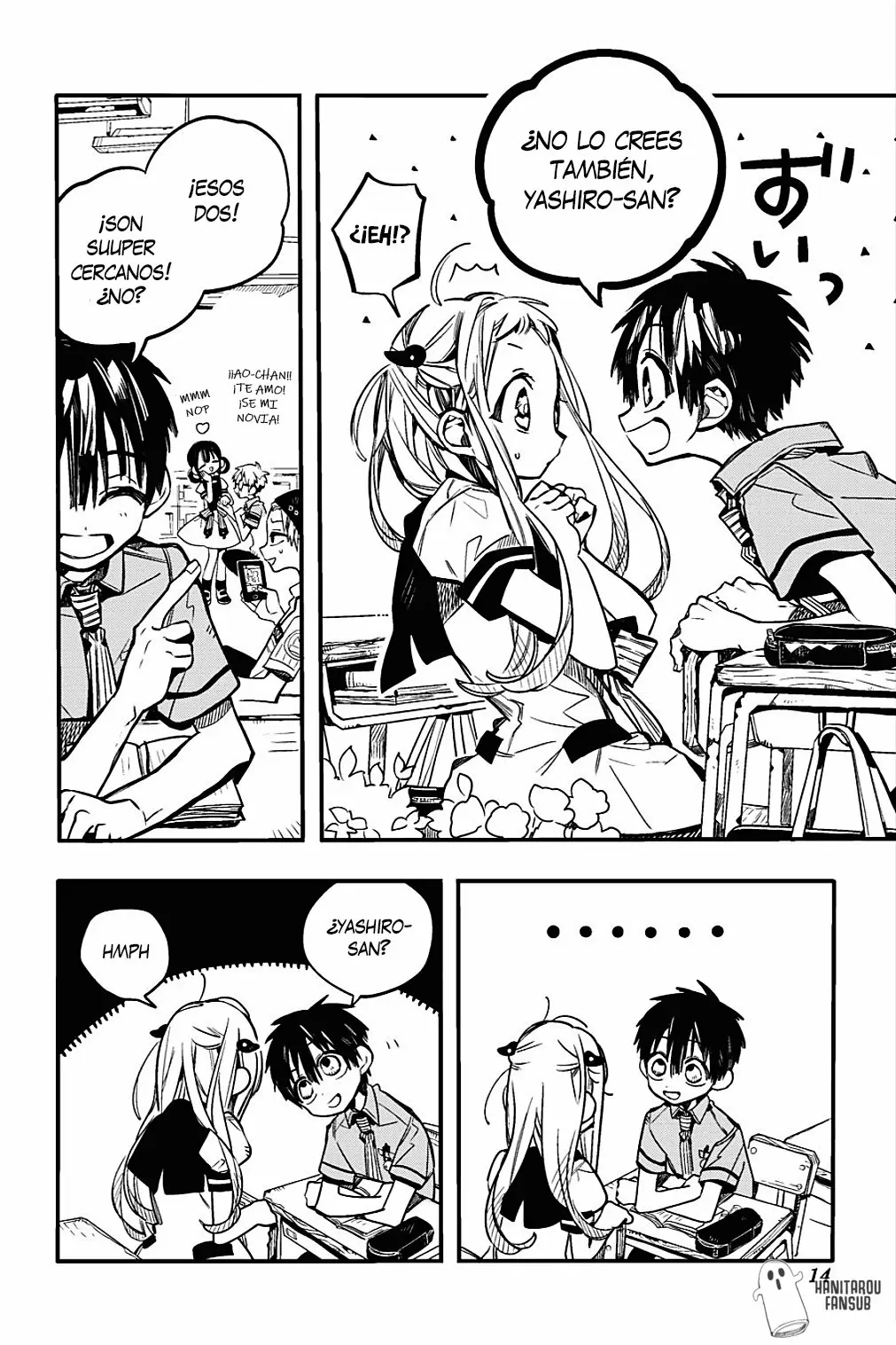 Jibaku Shounen Hanako-kun Capítulo 41 - Página 15