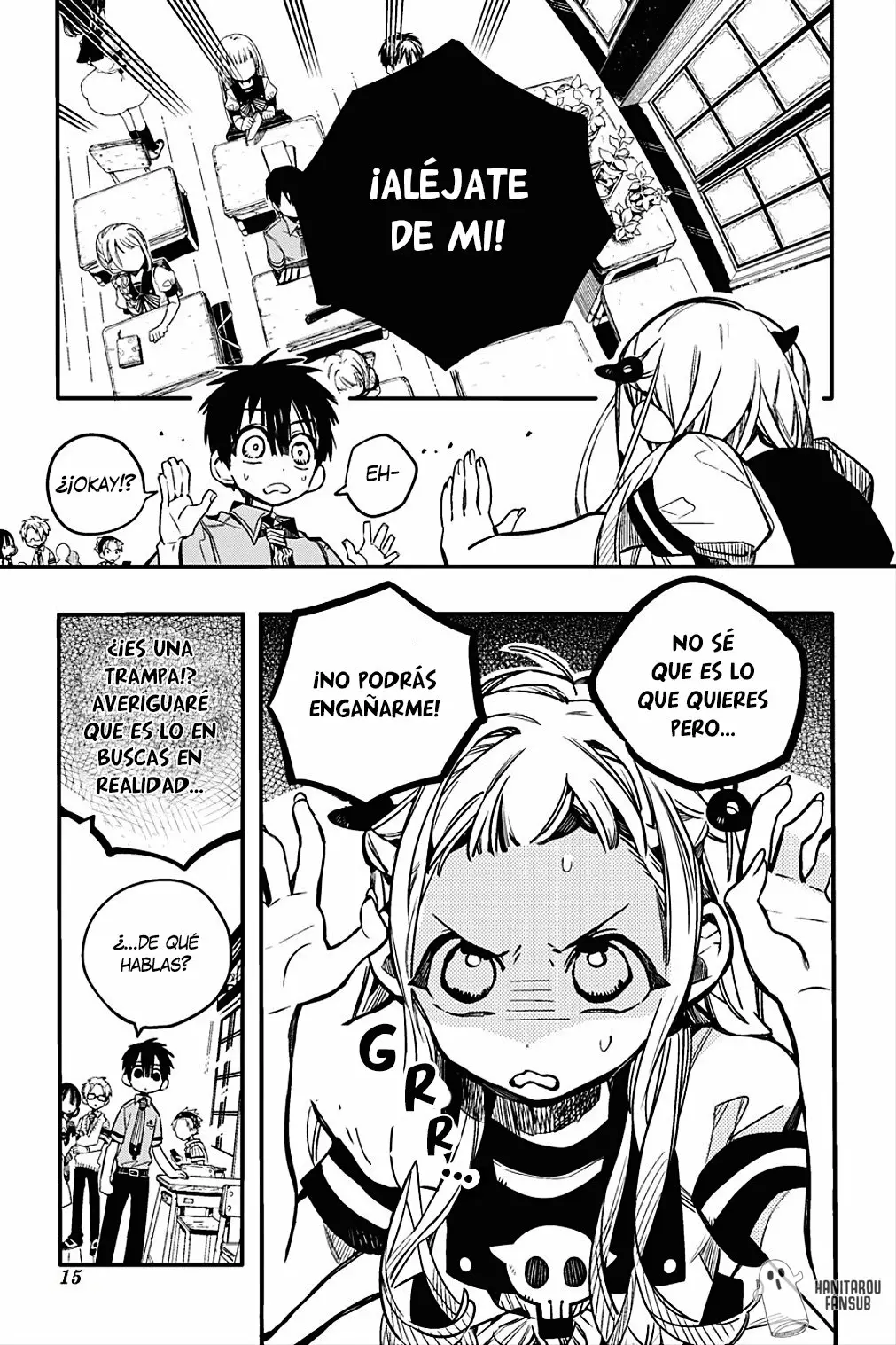 Jibaku Shounen Hanako-kun Capítulo 41 - Página 16