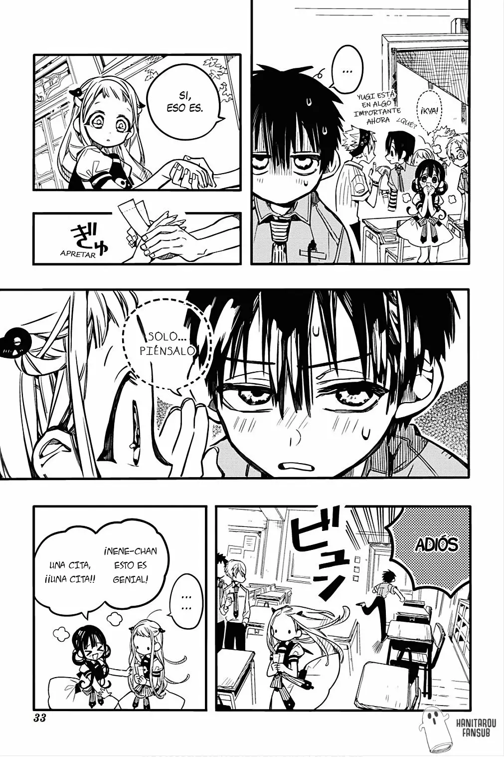 Jibaku Shounen Hanako-kun Capítulo 41 - Página 34