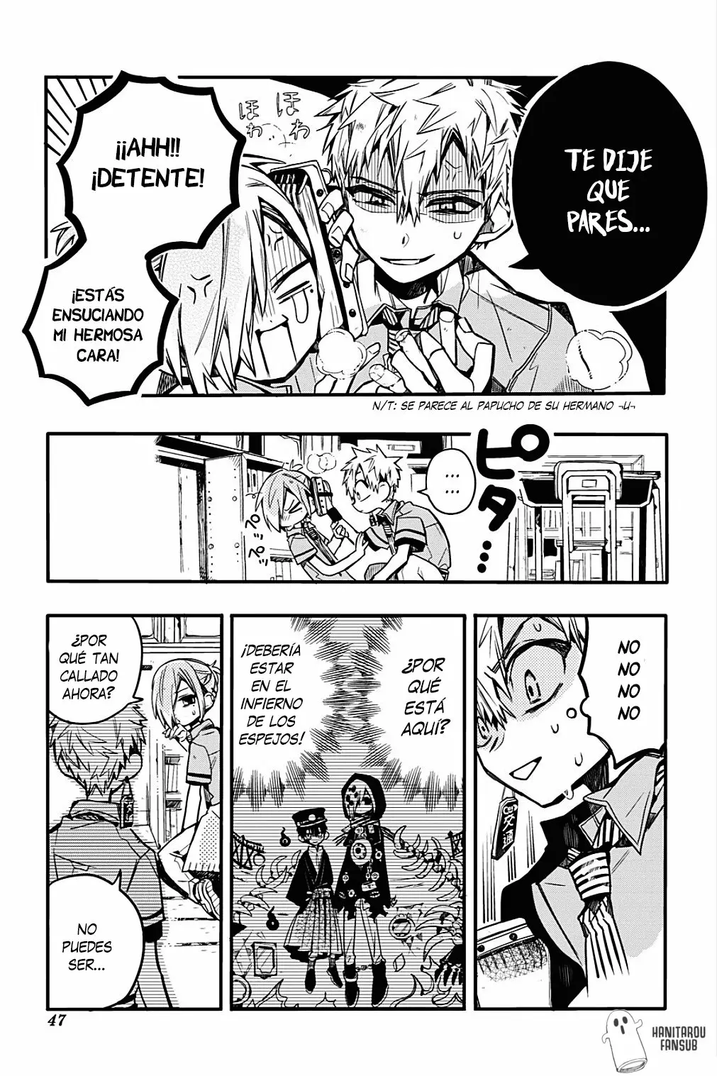 Jibaku Shounen Hanako-kun Capítulo 42 - Página 11