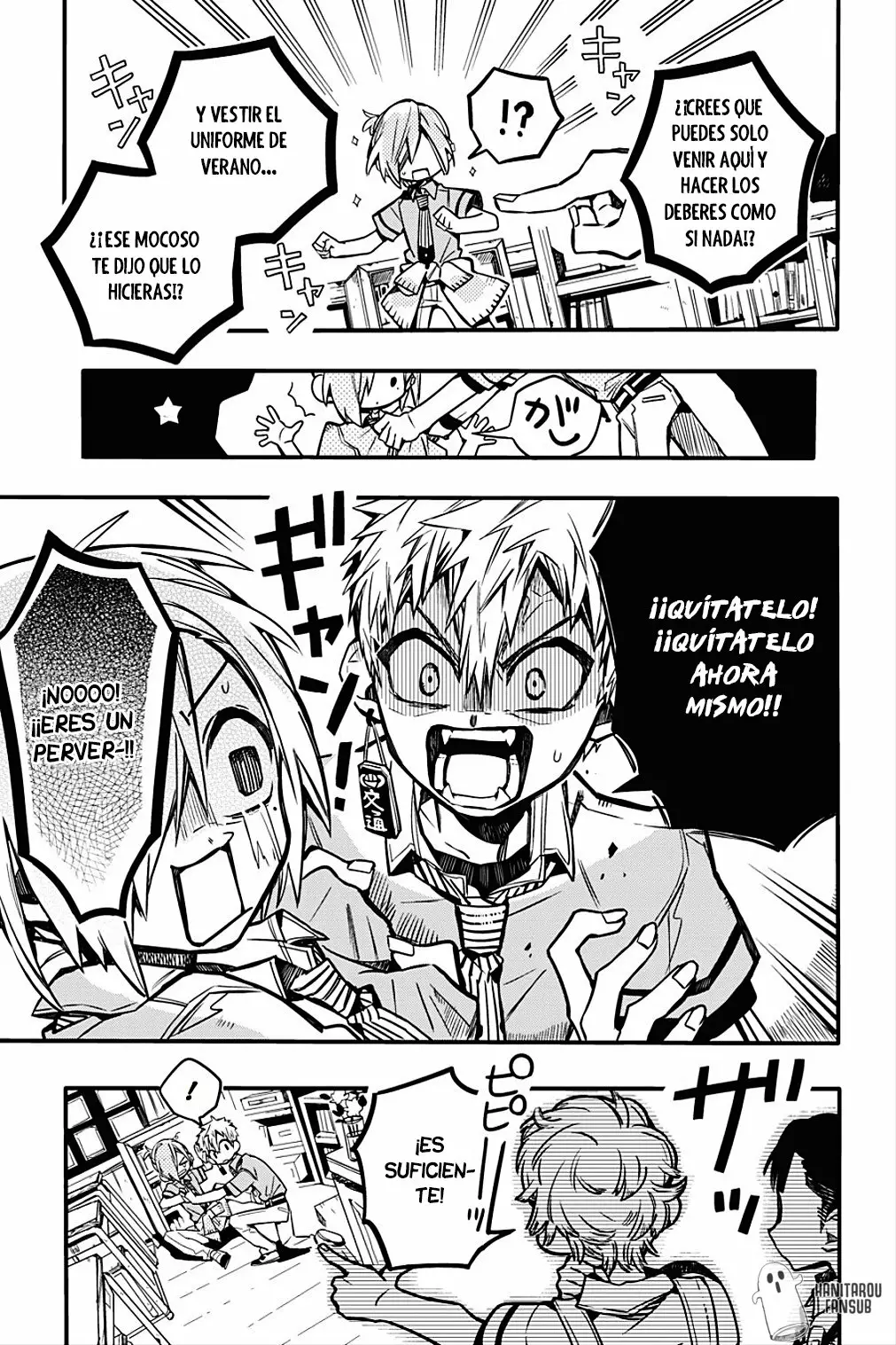 Jibaku Shounen Hanako-kun Capítulo 42 - Página 13