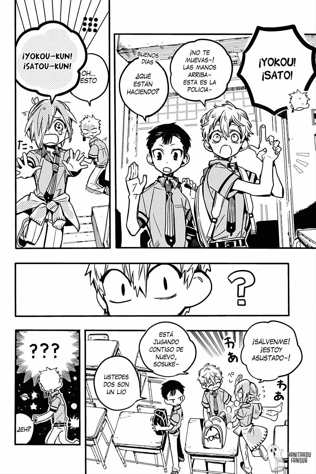 Jibaku Shounen Hanako-kun Capítulo 42 - Página 14