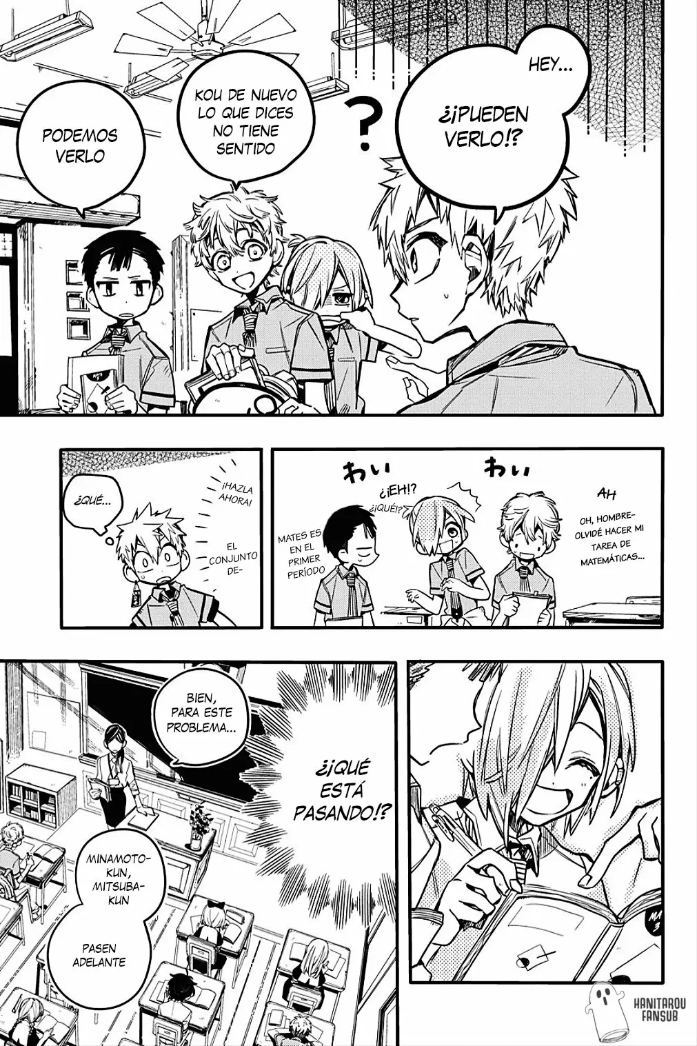 Jibaku Shounen Hanako-kun Capítulo 42 - Página 15