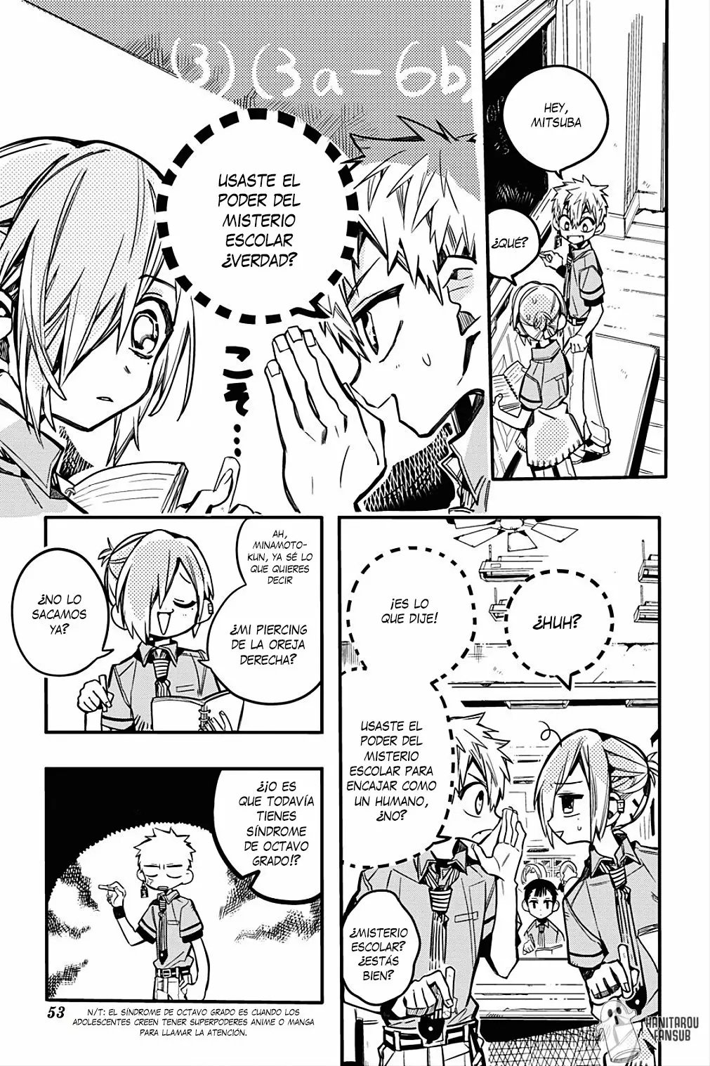 Jibaku Shounen Hanako-kun Capítulo 42 - Página 17