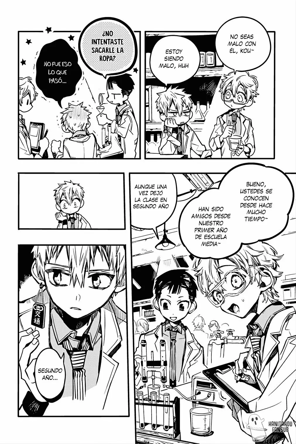 Jibaku Shounen Hanako-kun Capítulo 42 - Página 22