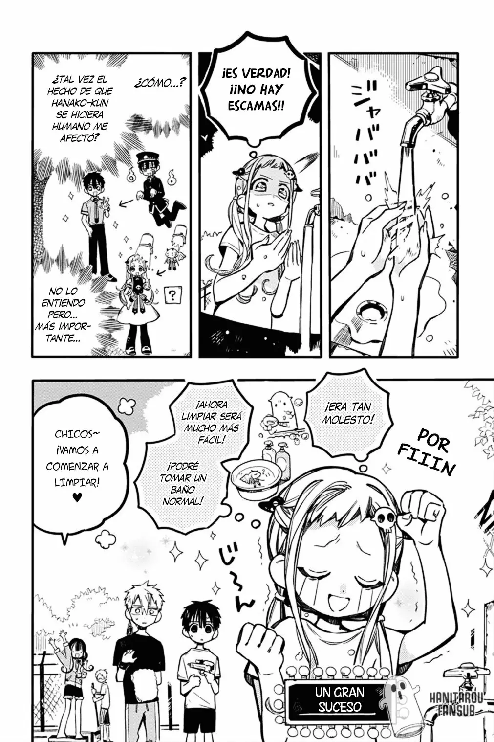 Jibaku Shounen Hanako-kun Capítulo 43 - Página 14