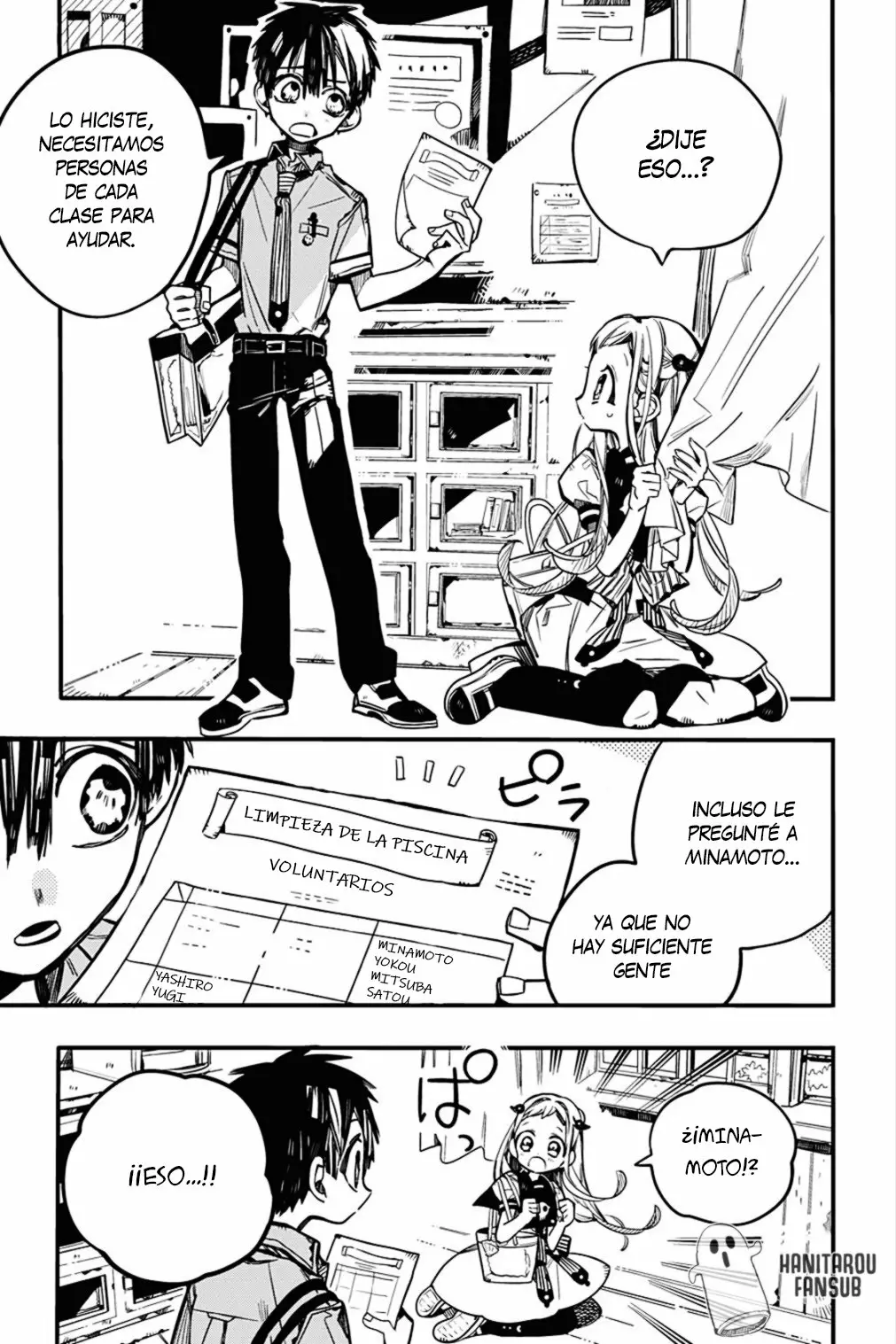 Jibaku Shounen Hanako-kun Capítulo 43 - Página 7