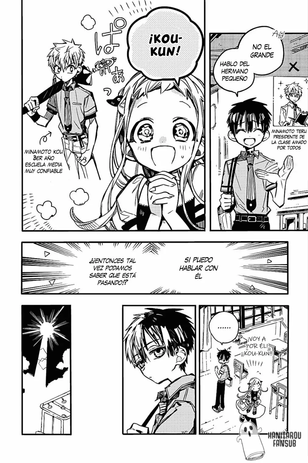 Jibaku Shounen Hanako-kun Capítulo 43 - Página 8